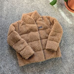 Women's Recycled High Pile Fleece Down Jacket